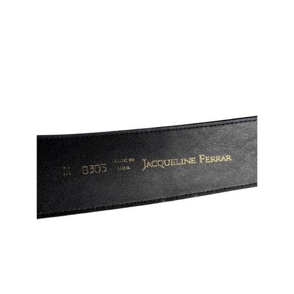Vintage Jacqueline Ferrar Purple Suede Belt Made in USA Sz M 33–35 Boho Luxe main image 7